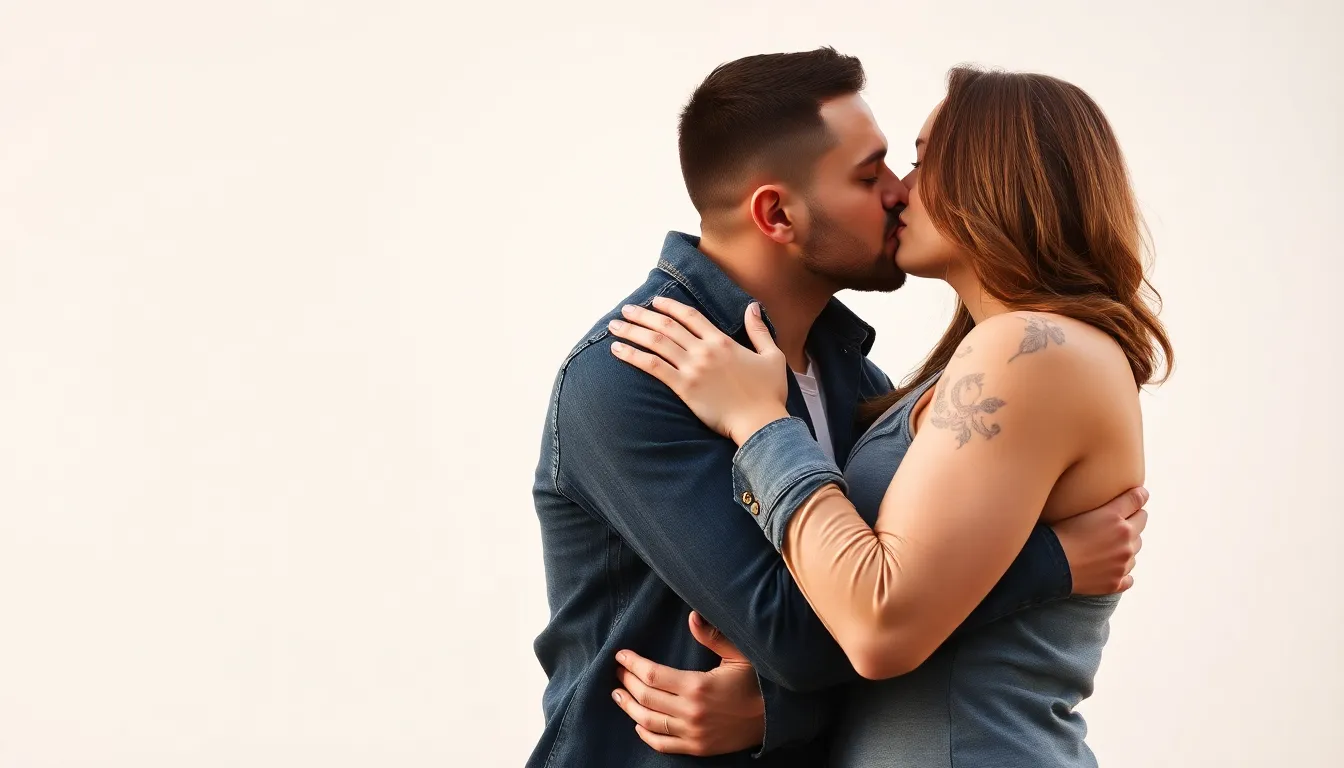 Create a picture of a sexy and hot couple who hug ... Create a picture of a sexy and hot couple who hug ...