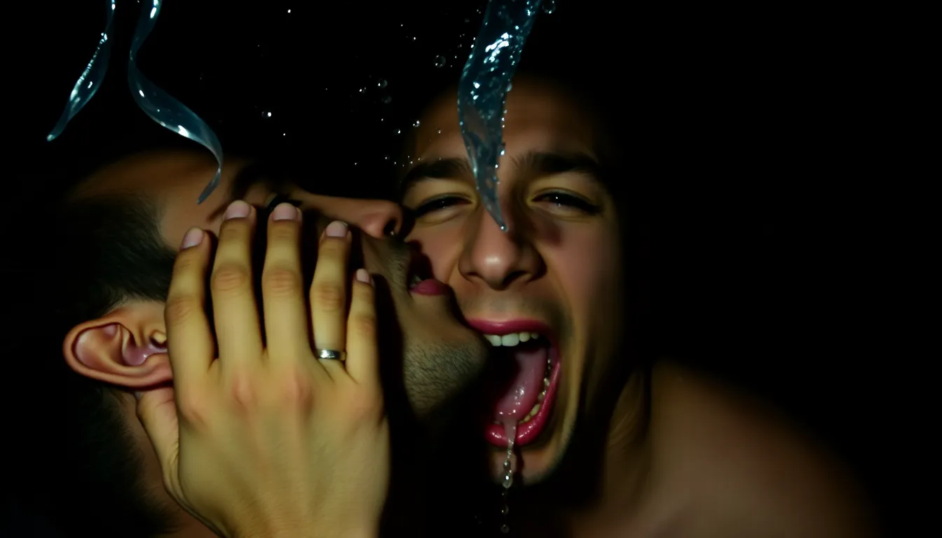 Blowjob deep throats 
