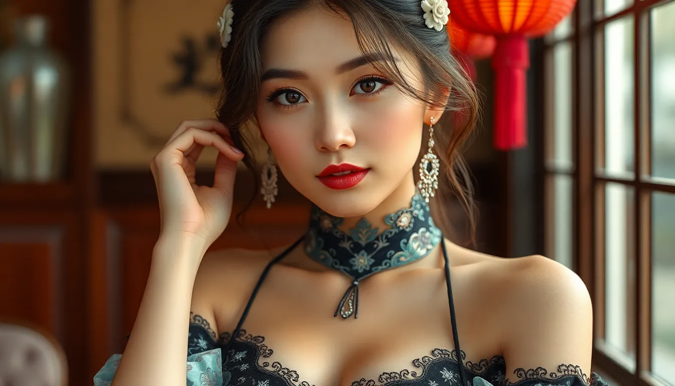 a chinese sexy beauty