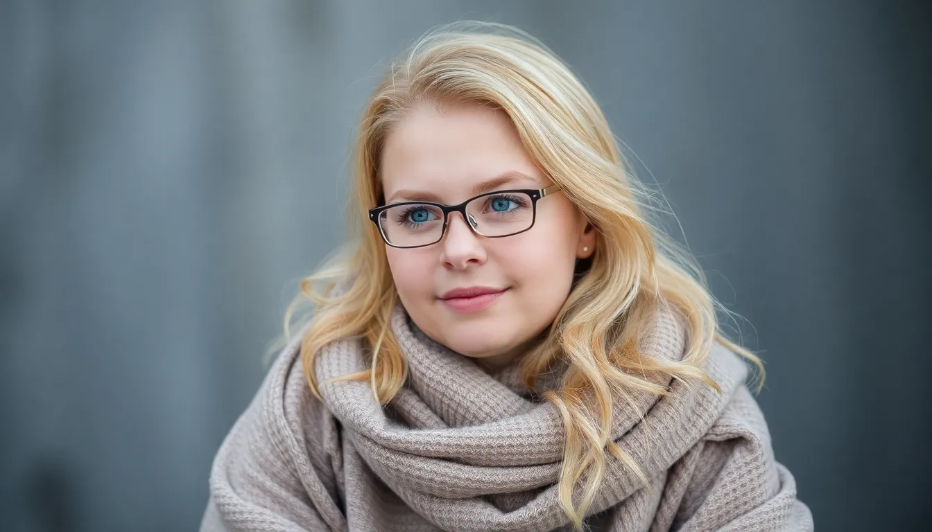 A monika kołysa się rajstopach i w spódnicy pod czas romowy