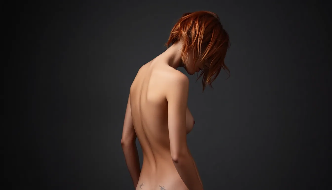 naked red head girl