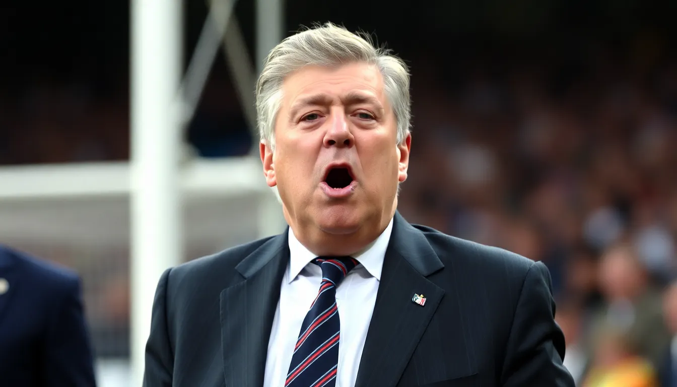 Carlo Ancelotti giving a blowjob 