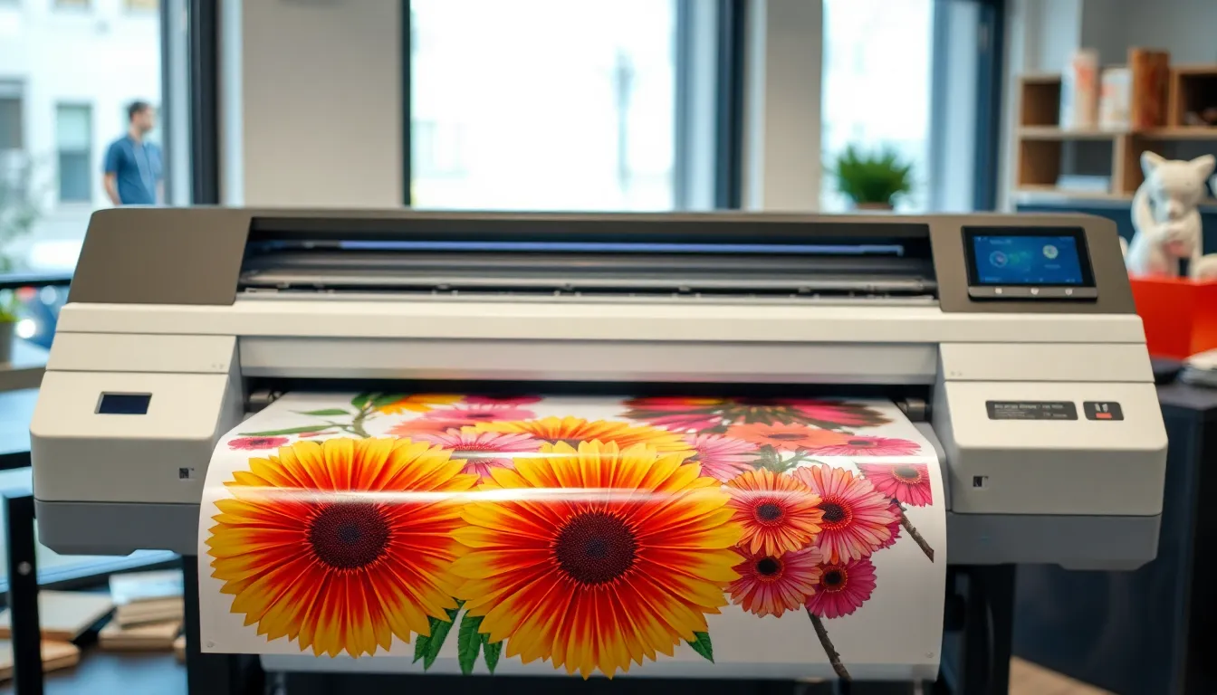 sublimation printer with application